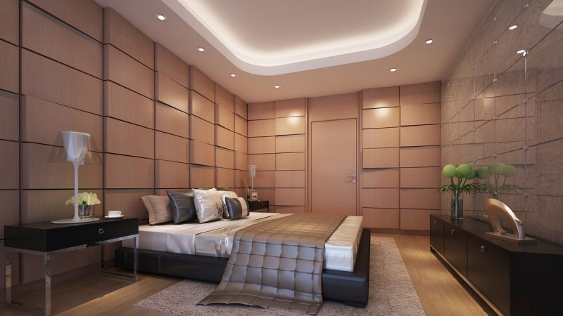 fila oak acoustic panel bedroom