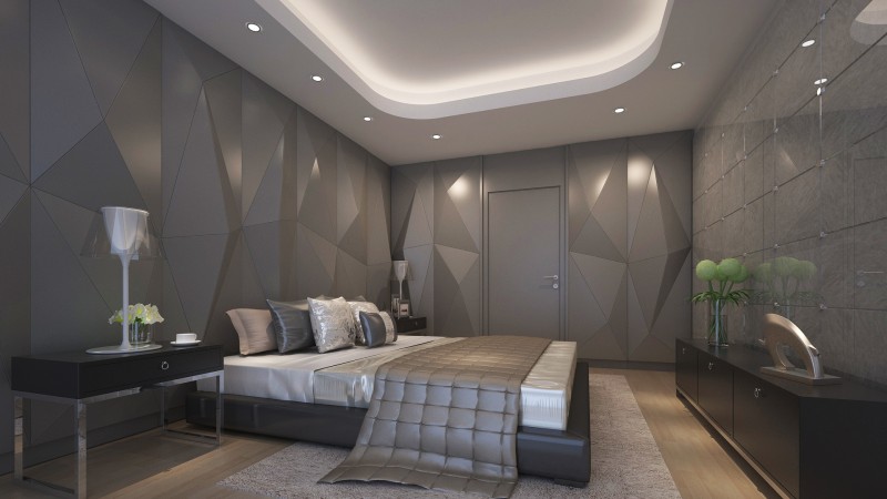 geta acoustic wall panel bedroom