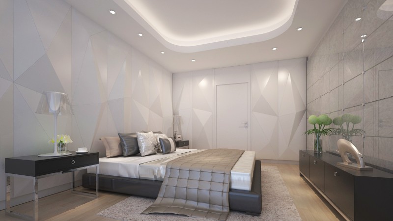 geta acoustic wall panel bedroom