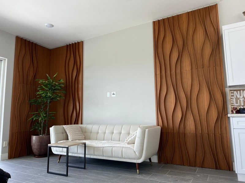 vata 3d wall panel living room